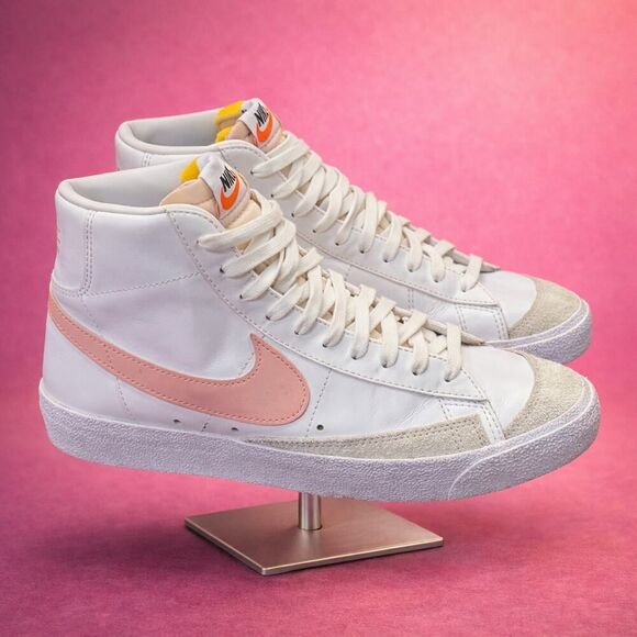Nike Shoes - Nike Blazer Mid 77 Vintage Summit White Pink Women's CZ1055-118 Sneakers 8.5